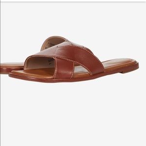 Rockport Women’s Total Motion Zadie Genuine Leather Slides Size 9.5.